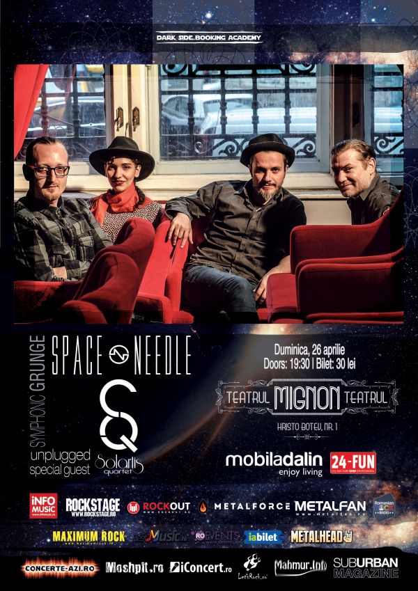 Space Needle unplugged & Solartis Quartet la Teatrul Mignon